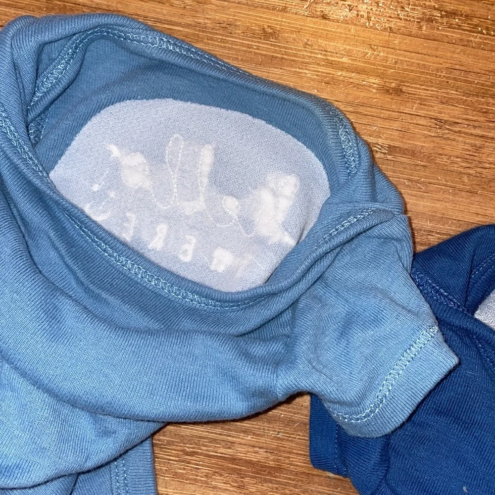 Bundle of baby boy onesies